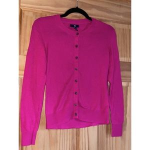 GAP Pink Cardigan Sweater, Size XS